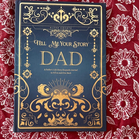 Blue and Gold Dad Story Journal - Picture 1 of 4